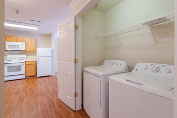 A laundry room